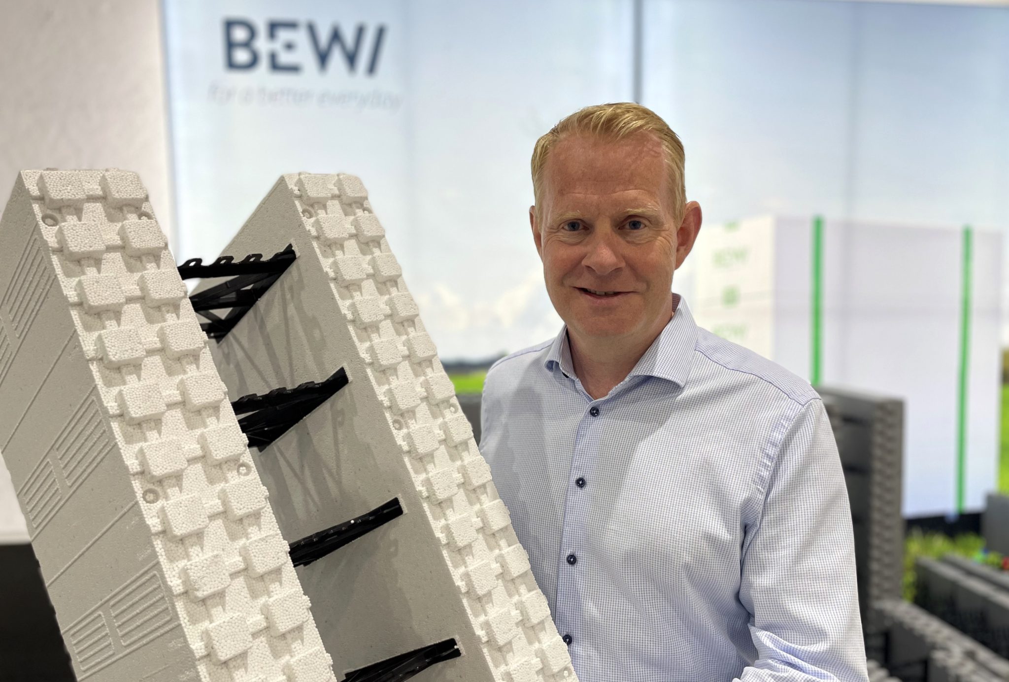 Jens Christian Hernes i BEWI Insulation Norge