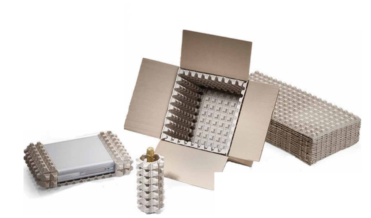 placas de proteção flexível polpa de papel