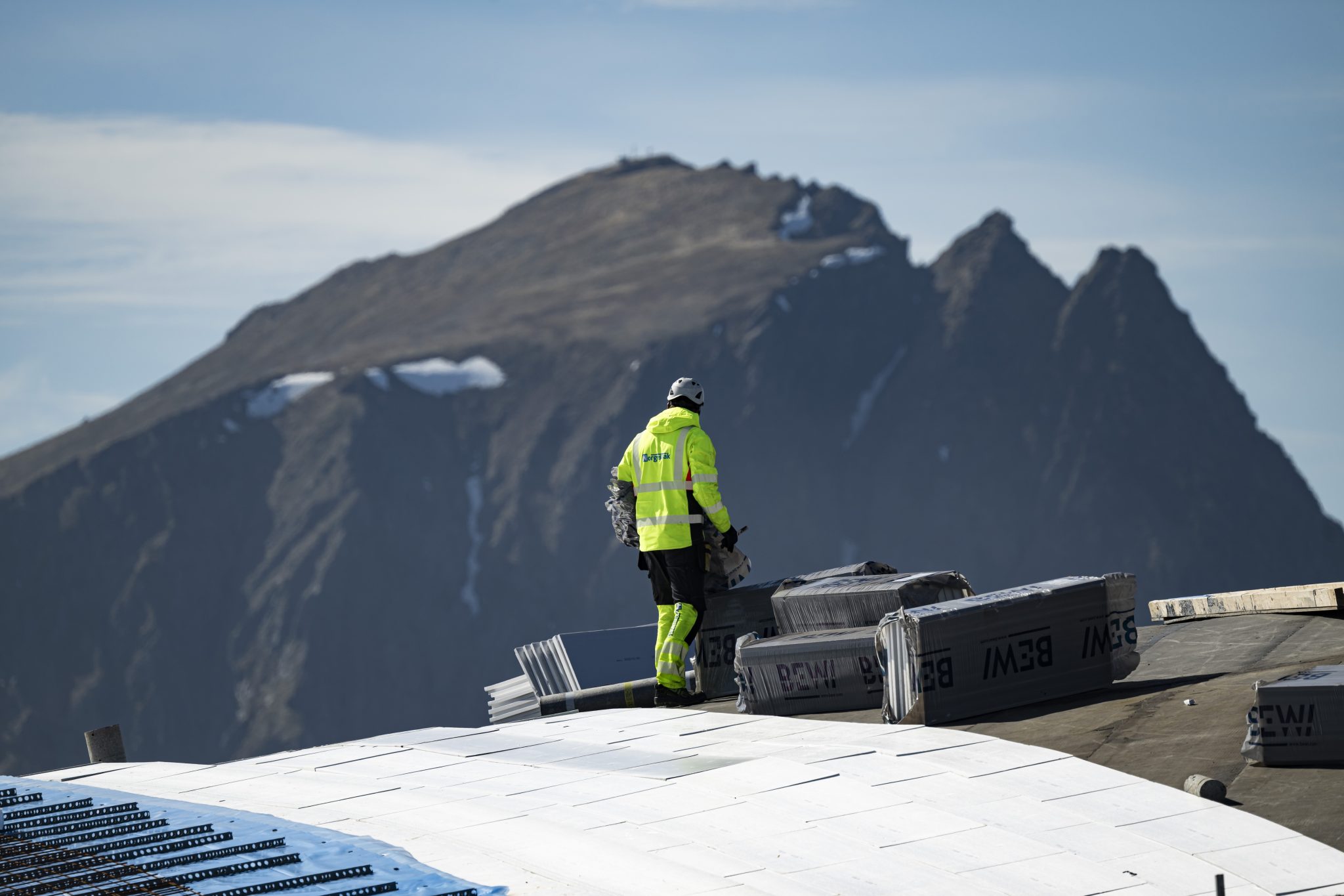 The Whale in Andøya, Norway, with Terra XPS from BEWI for roof insulation